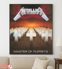Metallica Master of Puppets Album Cover Poster & Canvas - Merch Collect