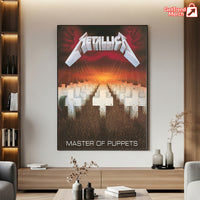 Metallica Master of Puppets Album Cover Poster & Canvas - Merch Collect