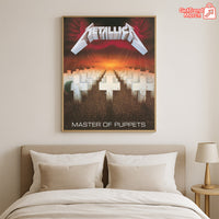 Metallica Master of Puppets Album Cover Poster & Canvas - Merch Collect