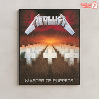 Metallica Master of Puppets Album Cover Poster & Canvas - Merch Collect