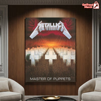 Metallica Master of Puppets Album Cover Poster & Canvas - Merch Collect