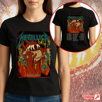 Metallica M72 Philadelphia 2025 Red Monster Bite Tour (Night 1) Graphic T-Shirt - Merch Collect